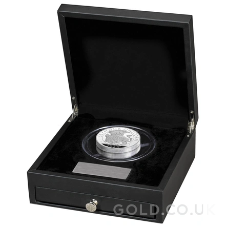 2024 Seymour Unicorn Silver Coin Tudor Beasts 10oz Proof Boxed