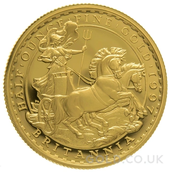 1997 Proof 1/2oz Gold Britannia Coin