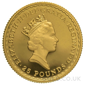 1993 Proof 1/4oz Gold Britannia Coin