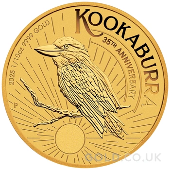 2025 1/10oz Australian Kookaburra Gold Coin