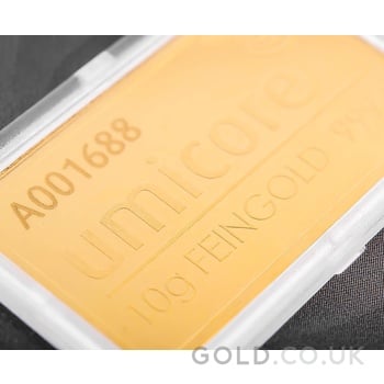 10g Gold Bar Umicore