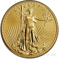 2013 1/4 oz Gold America Eagle