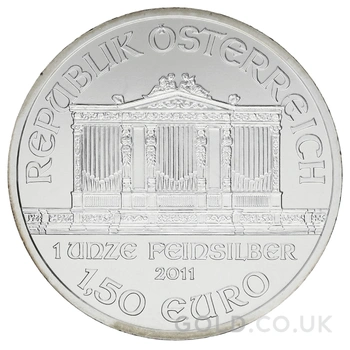 2011 Austrian Philharmonic Silver Coin 1oz