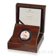 2024 X-Wing Fifty Pence Proof Gold Coin Boxed