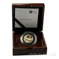 2016 Team GB Fifty Pence Proof Gold Coin Boxed
