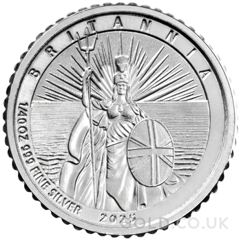 2025 Britannia Fractional Silver Reverse Proof Frosted Set Boxed