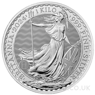 2024 Britannia One Kilo Silver Coin