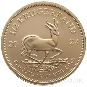 2024 1/2oz Krugerrand Gold Coin