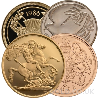 £2 Coin Gold Double Sovereign Best Value