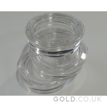 Screw Top Coin Capsule Half Sovereign 19.5mm