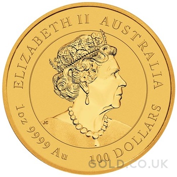 2023 1oz Perth Mint Year of the Rabbit Gold Coin