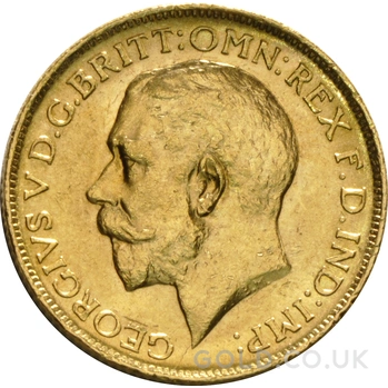 1916 Gold Sovereign Coin George V Sydney