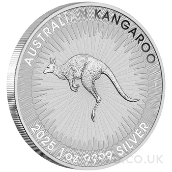 2025 Australian Kangaroo Silver Coin 1oz