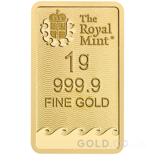 NEW 1g Gold Britannia Minted Bar