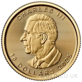 2025 1/4oz Canadian Maple Leaf Gold Coin
