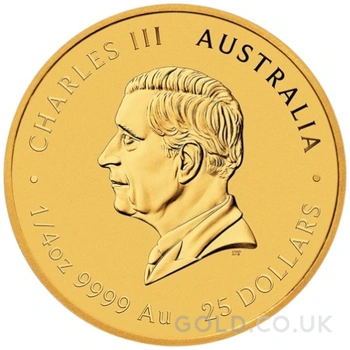 2025 Year of the Snake Gold Coin 1/4oz Perth Mint Australian Lunar Series