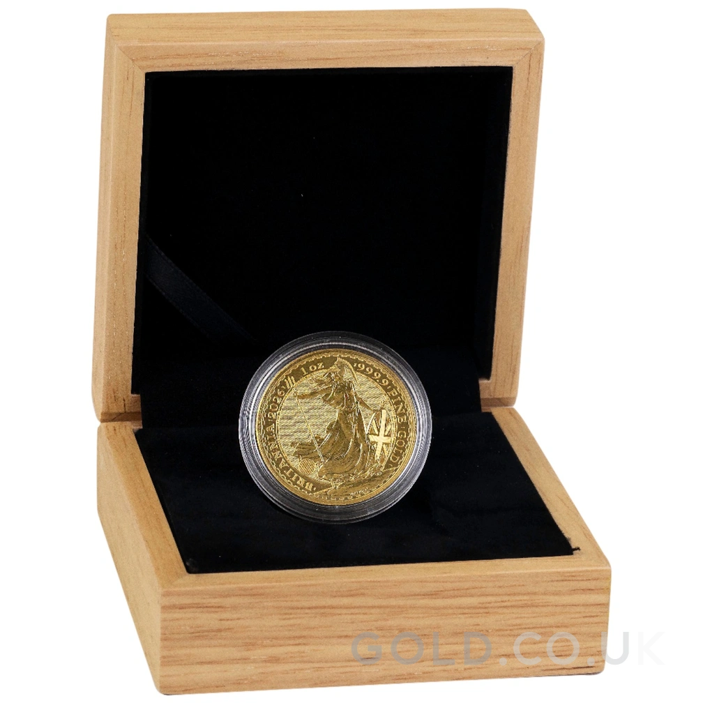 2026 1oz Gold Britannia Coin Gift Boxed