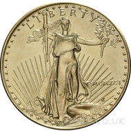 1991 Gold American Eagle Coin 1oz
