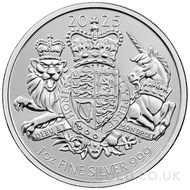 1oz Silver Royal Arms Coin (2025)