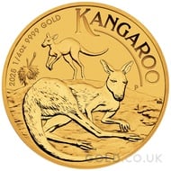 Gold Kangaroo Quarter Ounce (2025)