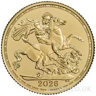 2026 Gold Sovereign Coin Charles III