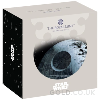 2024 1/4oz Star Wars Death Star Proof Gold Coin Boxed