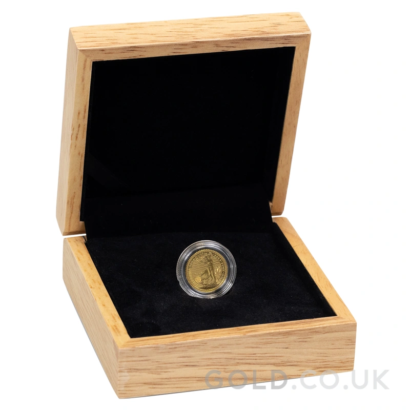 2024 1/10oz Gold King Charles III Britannia Gift Boxed