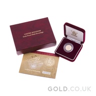 Gold Proof Half Sovereign Boxed (2002)
