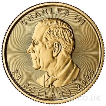 2025 1/2oz Canadian Maple Leaf Gold Coin