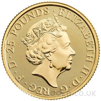 2023 Yale of Beaufort Gold Coin Tudor Beasts 1/4oz
