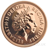 2014 Gold Sovereign Coin Elizabeth II