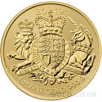 2019 Royal Arms 1oz Gold Coin