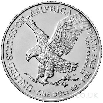 2021 American Silver Eagle Coin 1oz Type II