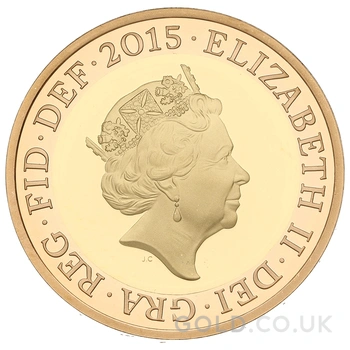 2015 Proof £2 Coin Gold Double Sovereign Definitive Britannia