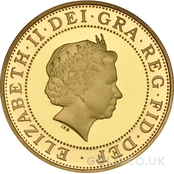 1999 Proof £2 Coin Gold Double Sovereign Rugby World Cup