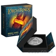 Helm's Deep The Lord of the Rings 1oz Proof Silver Coin (2022)