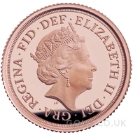 2021 Gold Proof Half Sovereign Boxed