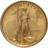 2002 1/10 oz Gold America Eagle