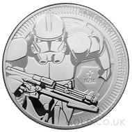 1oz Star Wars™ Clone Trooper Silver Coin (2019)