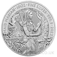 Maid Marian 10oz Silver Coin (2023)
