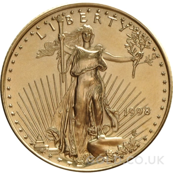 1998 1/4oz American Eagle Gold Coin