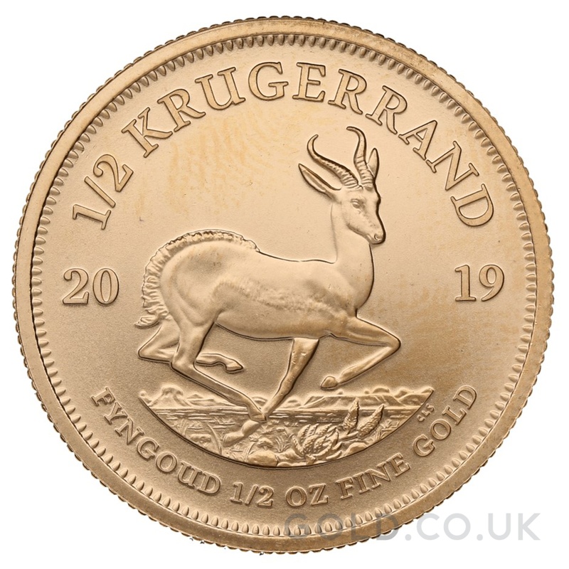 2019 1/2oz Krugerrand Gold Coin