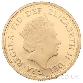 2015 Proof £2 Coin Gold Double Sovereign