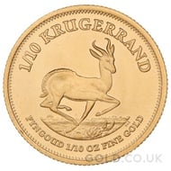 Gold Tenth Krugerrand