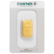250g C. Hafner Gold Cast Bar