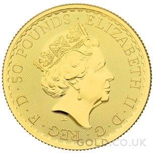 Half Ounce Gold Britannia Coin (2021)