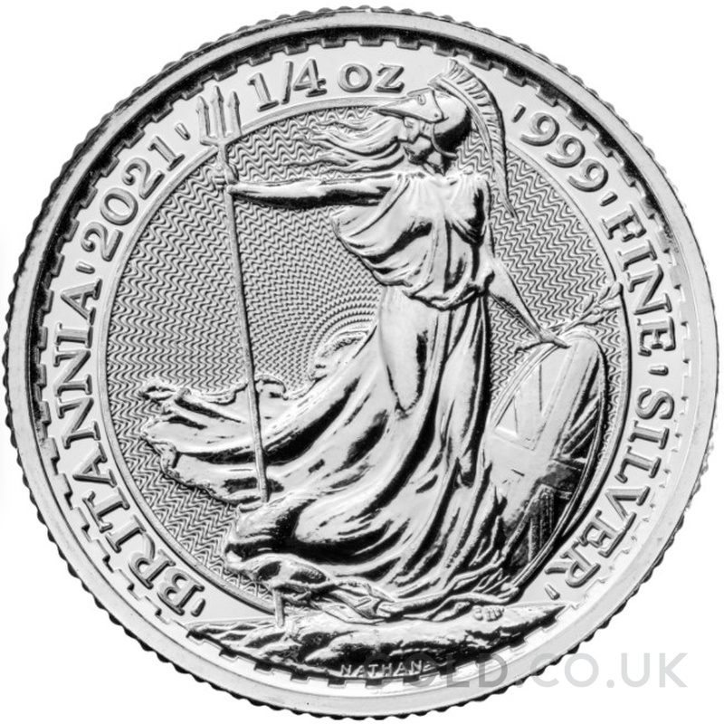 2021 Quarter Ounce Britannia Silver Coin
