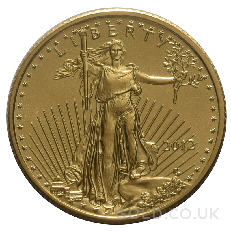 2012 1/10oz American Eagle Gold Coin