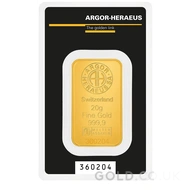 20g Argor-Heraeus Gold Bar