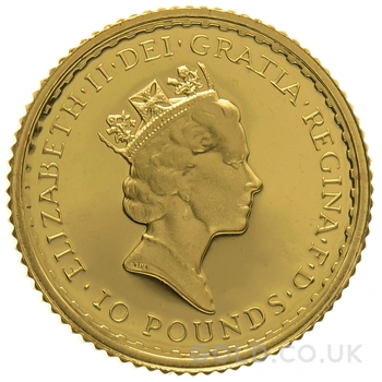 1996 Proof 1/10oz Gold Britannia Coin